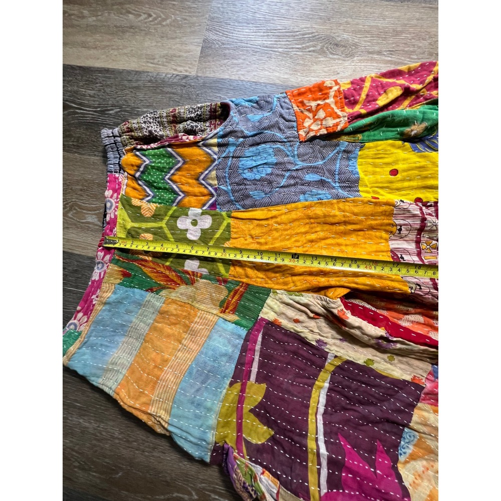 Earthbound Trading Co Patchwork Pants Womens XL M… - image 5